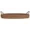 Hello Honey® 32" Decorative Oval Woven Seagrass Tray with Handles